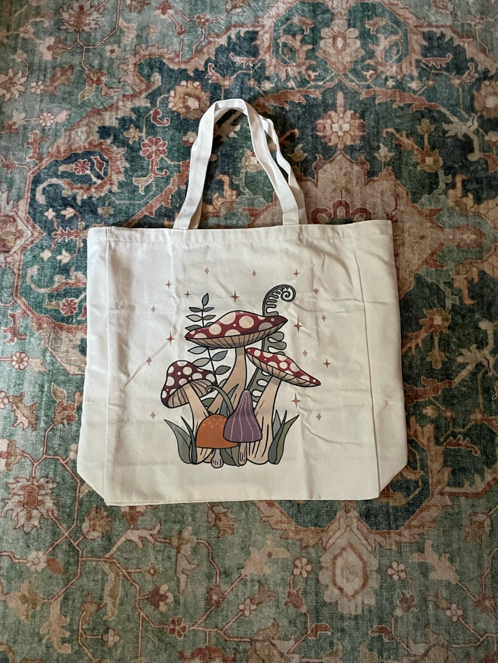 Mushroom tote bag